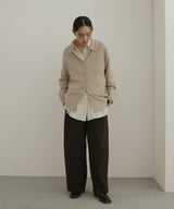 ポロニットカーディガン