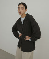 ポロニットカーディガン