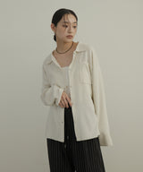 ポロニットカーディガン