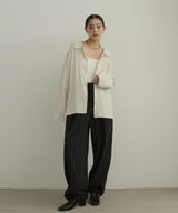 ポロニットカーディガン