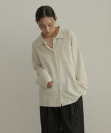 ポロニットカーディガン