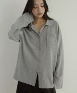 ポロニットカーディガン