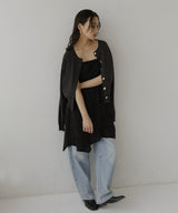 ニュアンスボタンカーディガン