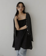 ニュアンスボタンカーディガン