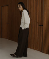 ニュアンスボタンカーディガン