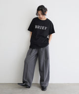 【5月上旬お届け】ポイント刺繍ロゴTシャツ