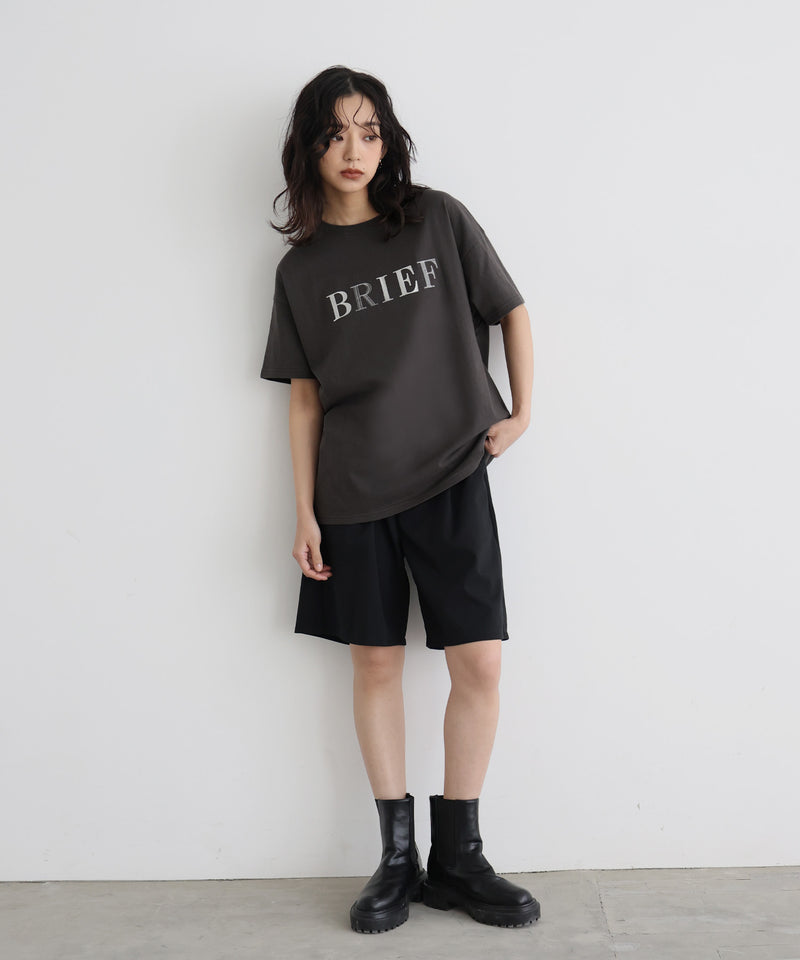 【5月上旬お届け】ポイント刺繍ロゴTシャツ