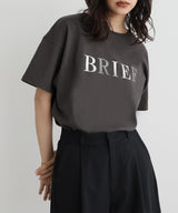 【5月上旬お届け】ポイント刺繍ロゴTシャツ