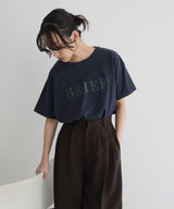【5月上旬お届け】ポイント刺繍ロゴTシャツ