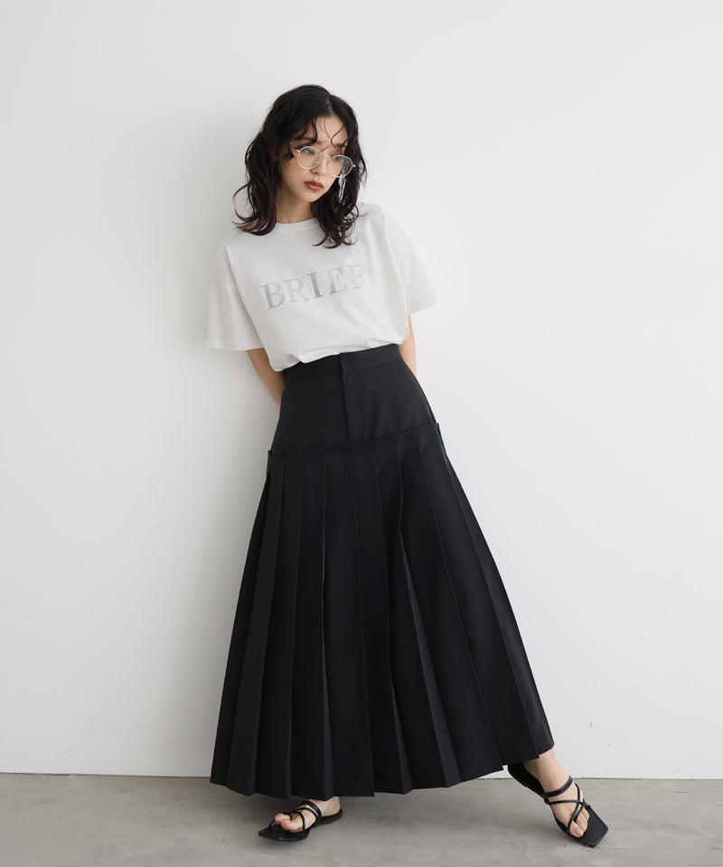 【5月上旬お届け】ポイント刺繍ロゴTシャツ
