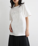 【5月上旬お届け】ポイント刺繍ロゴTシャツ