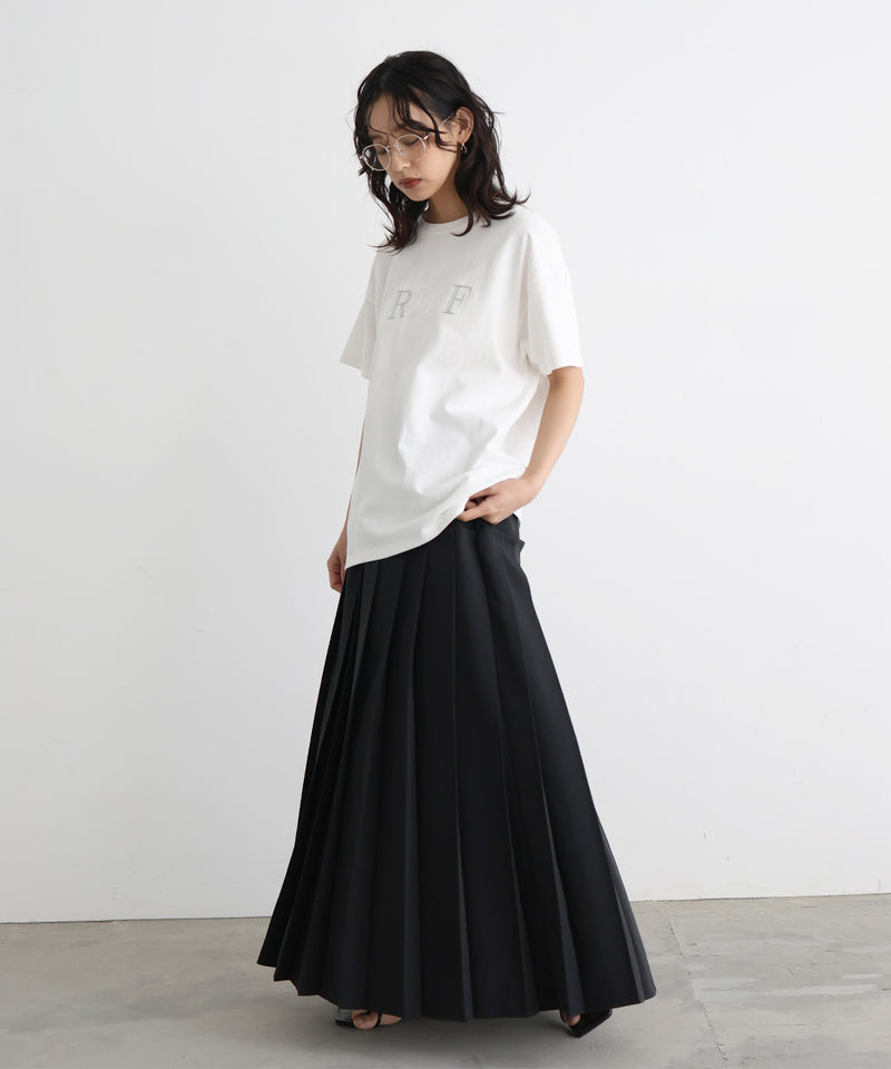 【5月上旬お届け】ポイント刺繍ロゴTシャツ