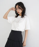 【5月上旬お届け】ポイント刺繍ロゴTシャツ