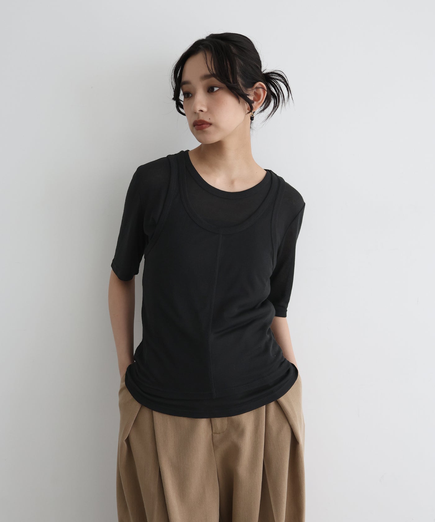 litmus lutens sheer skin tops シアートップスの通販 by 888