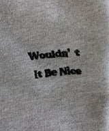 刺繍ロゴ ポロスウェットプルオーバー