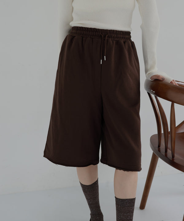 スウェットハーフパンツ