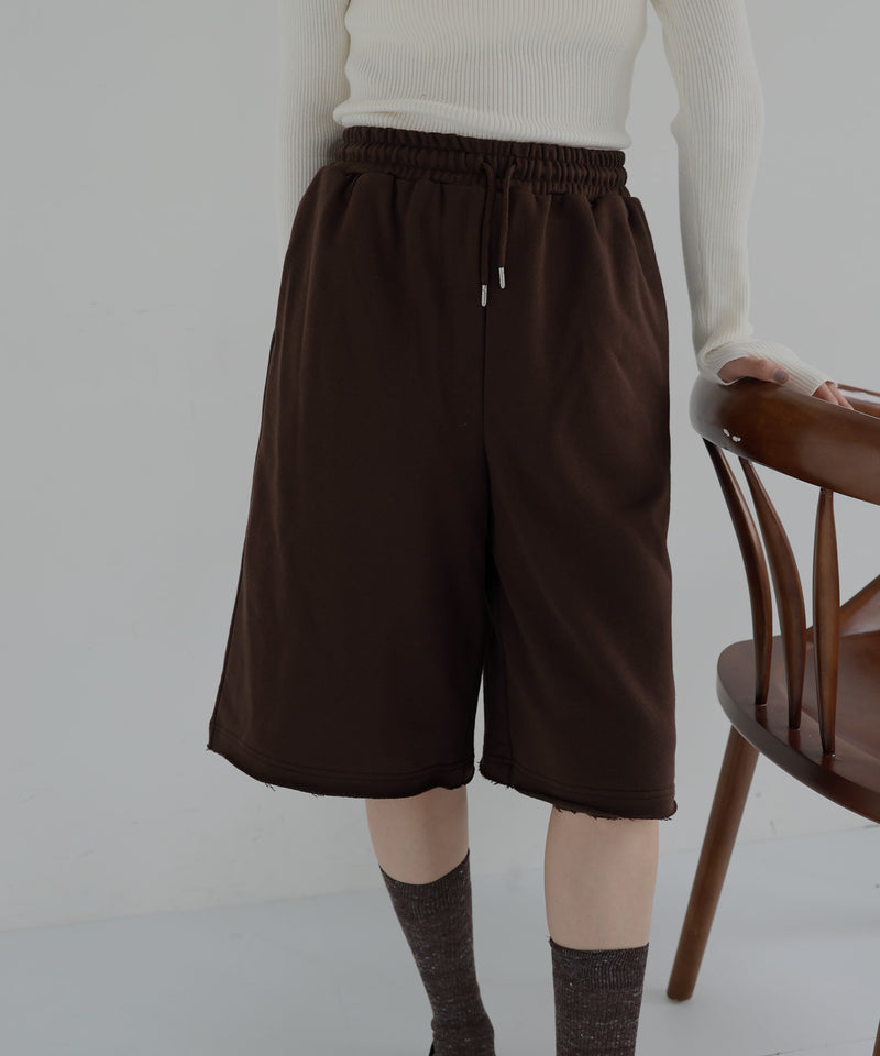 スウェットハーフパンツ