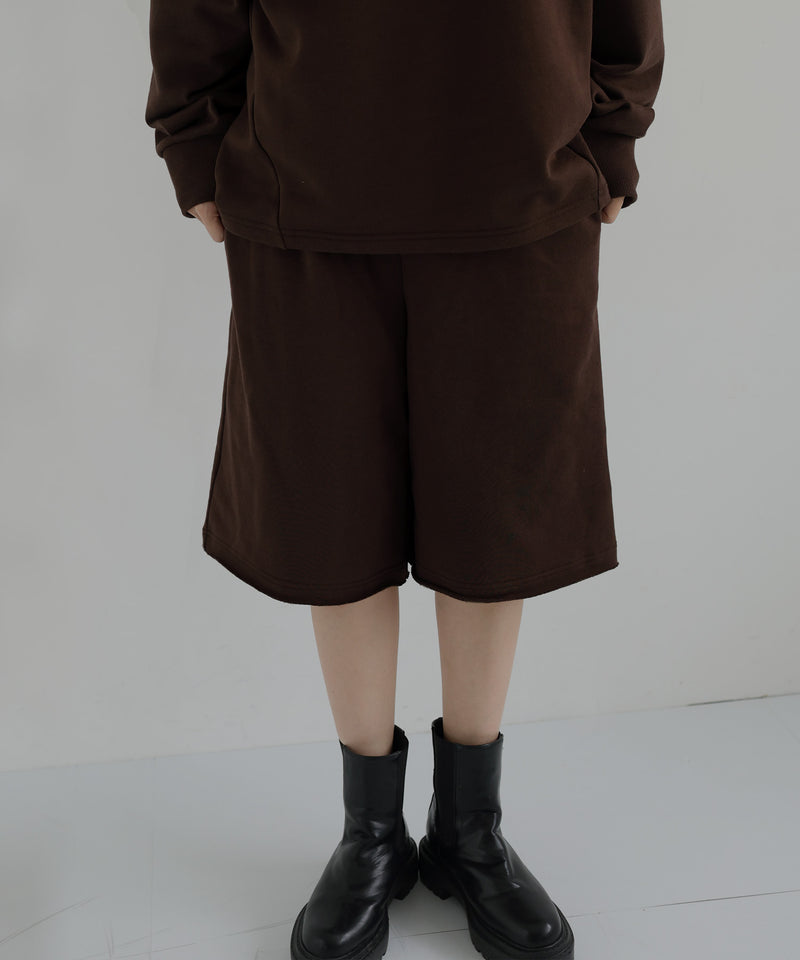 スウェットハーフパンツ