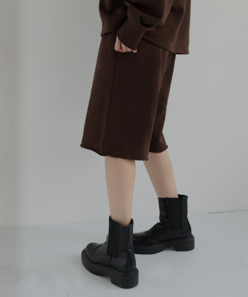 スウェットハーフパンツ