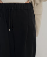 裏毛2タックパンツ