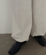裏毛2タックパンツ