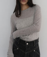 シアーヘンリーレイヤードトップス