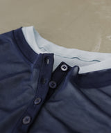 シアーヘンリーレイヤードトップス