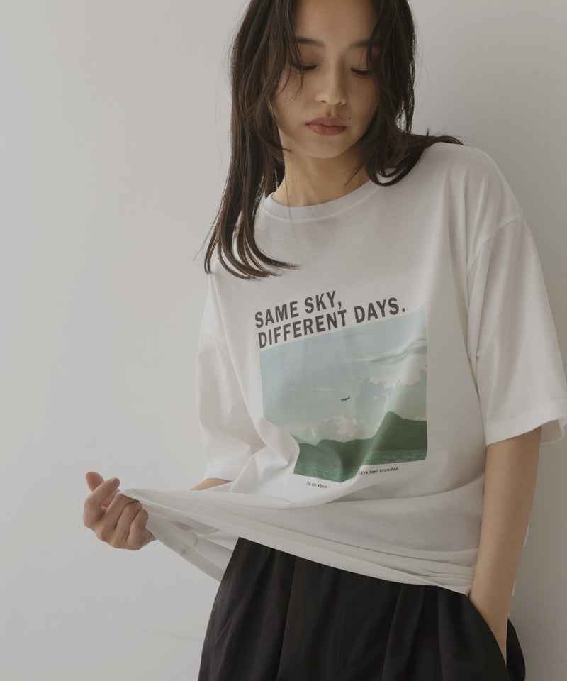 ëpa フォトTシャツ KAORU FIJIMOTO × epa PHOTO LONG T SHIRT - ëpa