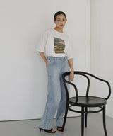 マーブルフォトTシャツ
