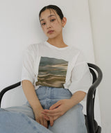 マーブルフォトTシャツ