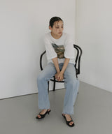 マーブルフォトTシャツ