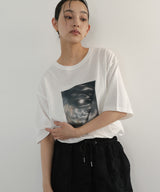 マーブルフォトTシャツ