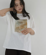 マーブルフォトTシャツ