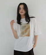 マーブルフォトTシャツ