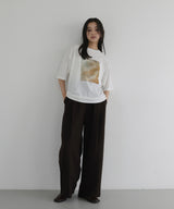 マーブルフォトTシャツ