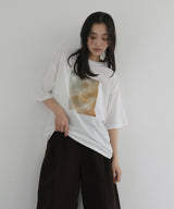 マーブルフォトTシャツ