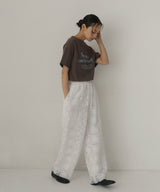 フロントロゴプリントTシャツ