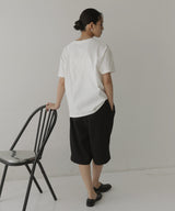 フロントロゴプリントTシャツ