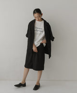 フロントロゴプリントTシャツ
