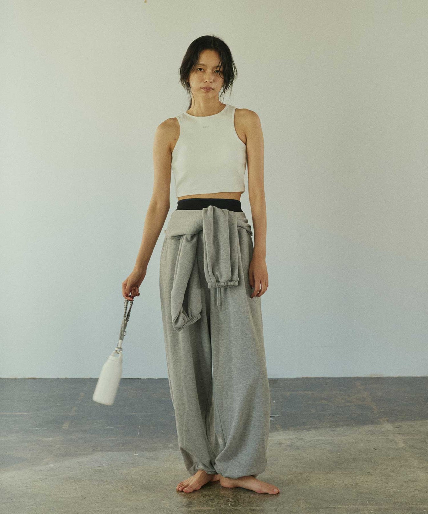 9月中旬予約商品】2WAY腰巻スウェットパンツ – hellam