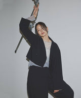 テーラードショートジャケット