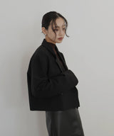 テーラードショートジャケット