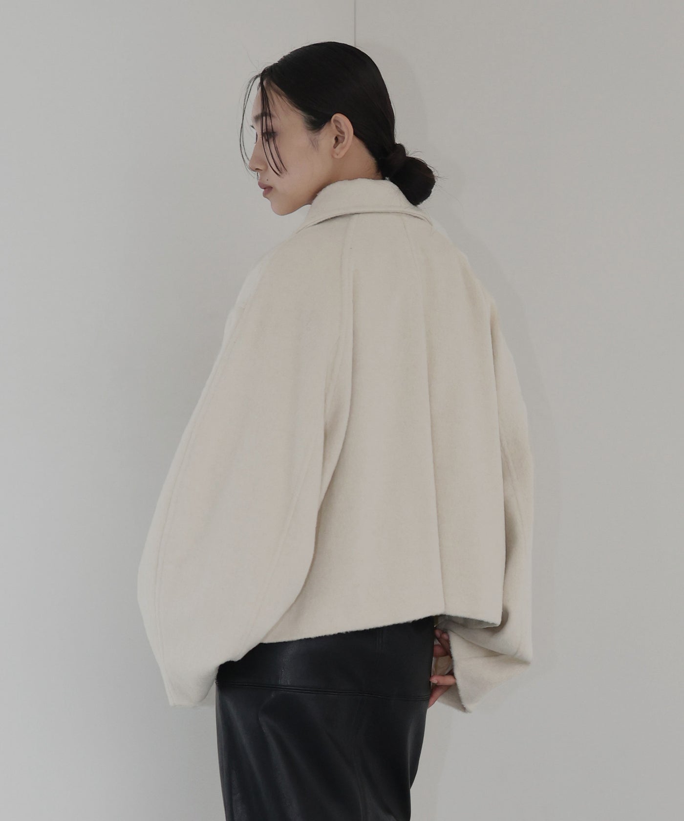 フェイクビーバー ショート丈Wジップブルゾン – hellam