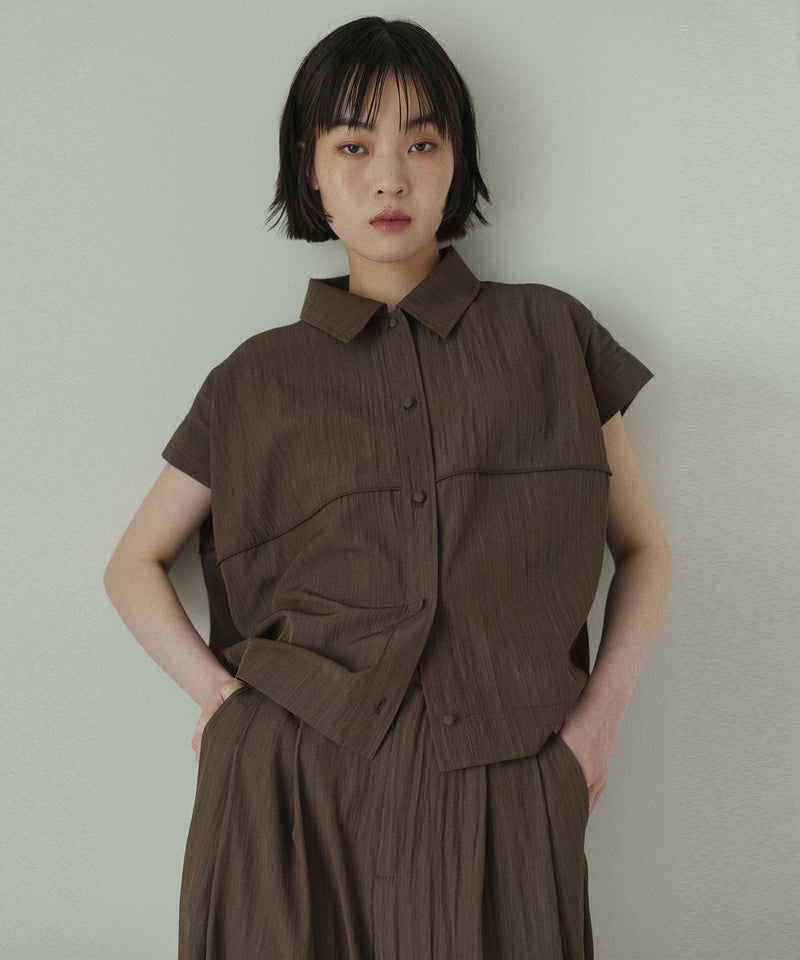 一部予約商品】リネンライクコクーンシャツ – hellam