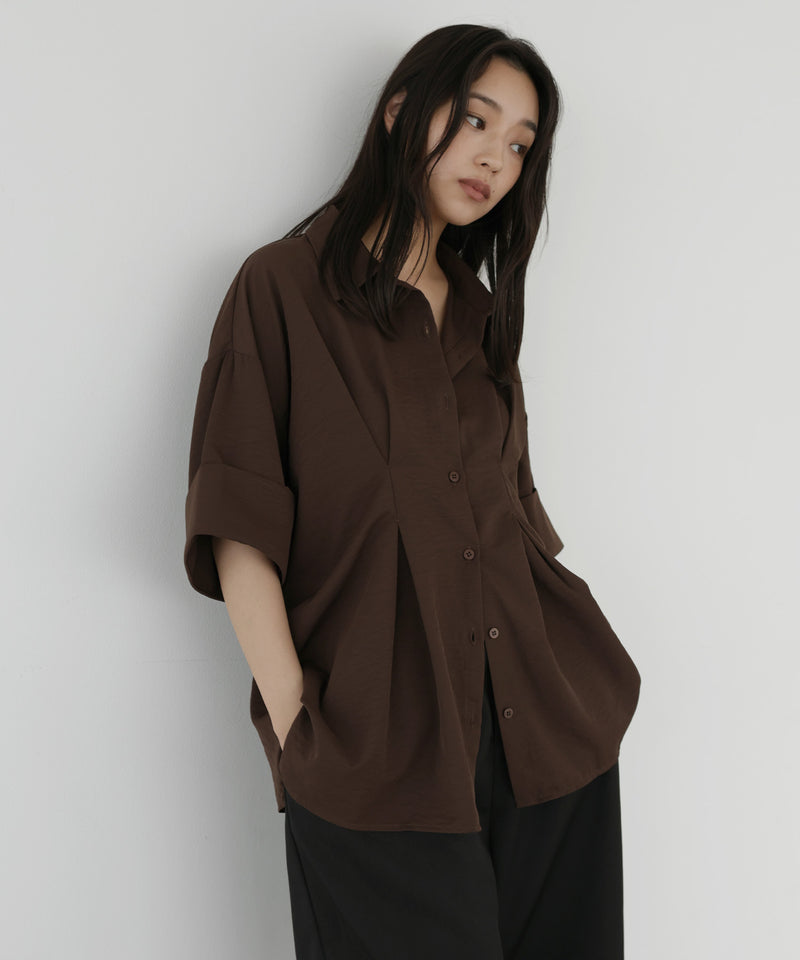 7月下旬予約商品】ウエストタックハーフスリーブシャツ – hellam
