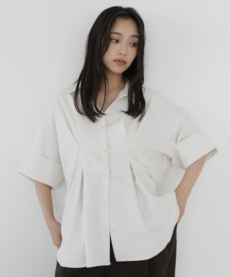 ウエストタックハーフスリーブシャツ – hellam