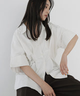 ウエストタックハーフスリーブシャツ
