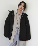 【10月上旬予約商品】中綿フーディブルゾン