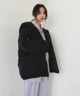 【10月上旬予約商品】中綿フーディブルゾン
