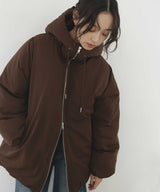 【10月上旬予約商品】中綿フーディブルゾン